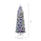 7.5ft. Pre-Lit Flocked Glacier Fir Artificial Christmas Tree, Dual Color LED Lights with G40 Bulbs by Ashland®